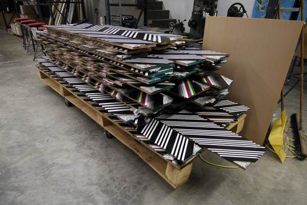 Laminated Clappers During Setting Process